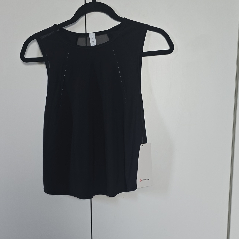 Lululemon Athletica Sleek Black Tank Top